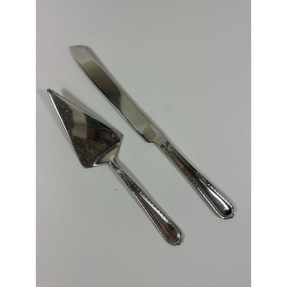 Hampton Silversmiths Nobility Cake Knife & Pie Server